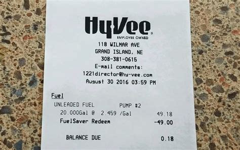 Hyvee receipt. Things To Know About Hyvee receipt. 